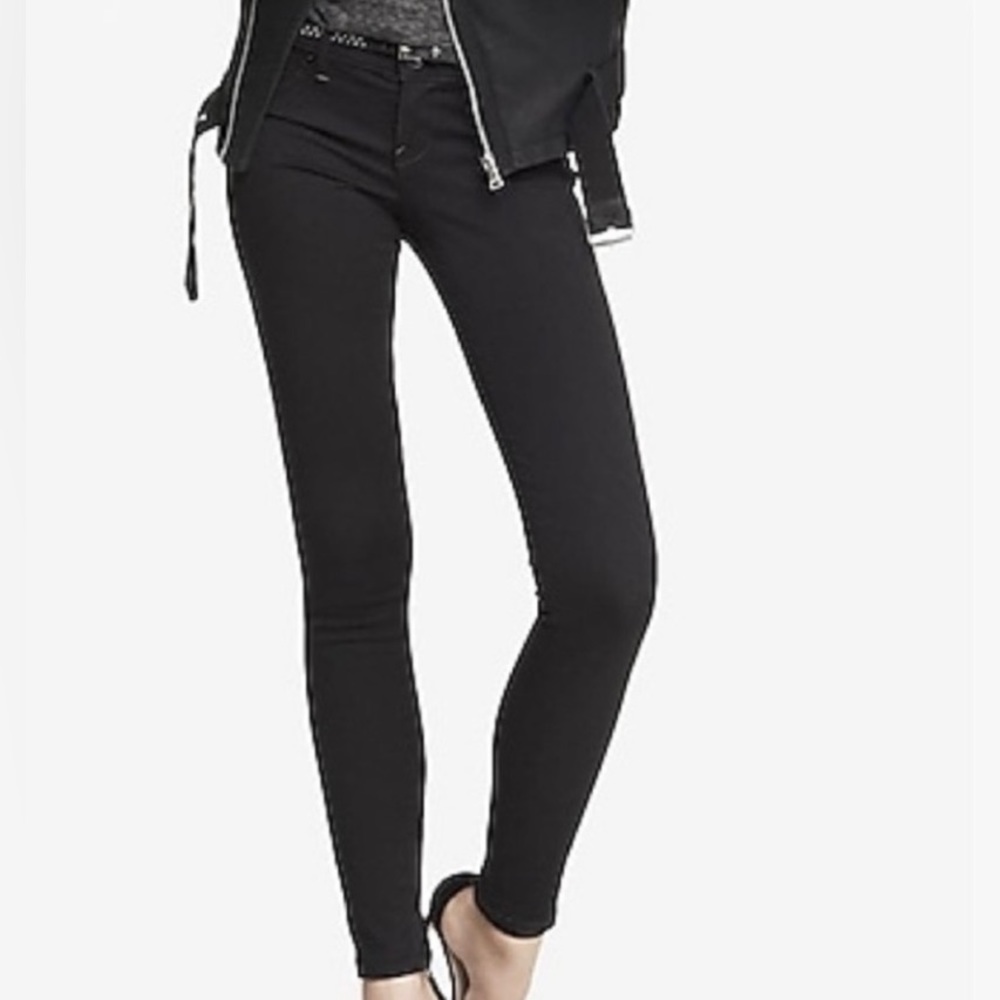 Express Black Jeggings